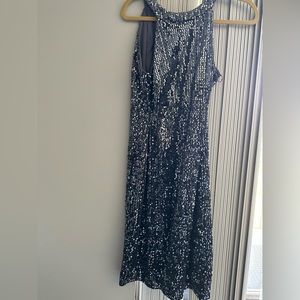 Worn once for New Year’s Eve or just evening dinner dance .